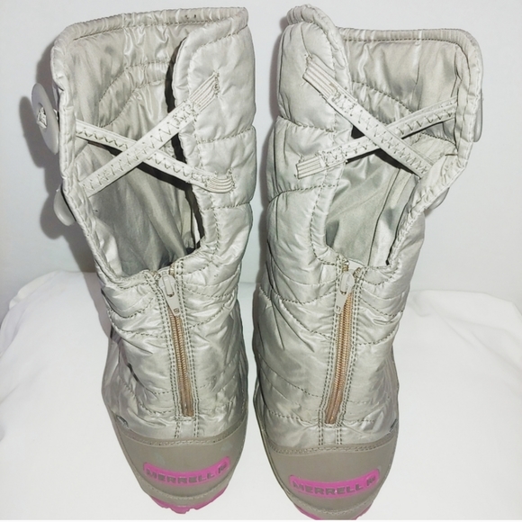 Merrell Waterproof Boots COMFY "Haven" Camper Hiker - Picture 3 of 9